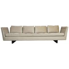 Dunbar Open Arm Sofa By Edward Wormley Modern Leather Sofa Sofa Furniture