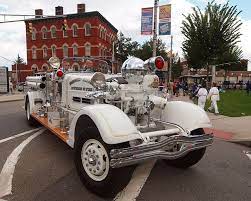 Vintage Fire Truck Maywood Fire Department New Jersey Fire Trucks Fire Department Fire Engine