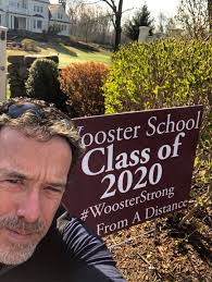 Special deliveries being made today for the Class of 2020! #WoosterStrong  #wearewooster #mindingwhatmatters #classof2020