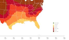 Use This Map To Know When To See Fall Colors In Kentucky