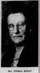 Wiebke Mathilda Knuth Holtorf (1865-1941)