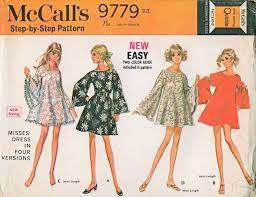 Mod 60s Mccalls 9779 Vintage Sewing Pattern Mini Or Regular Etsy Pesquisa