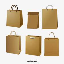 Kraft Paper Bag Vector Material Kraft Paper Takeaway Bags Png Transparent Clipart Image And Psd File For Free Download Kraft Paper Paper Bag Bag Illustration