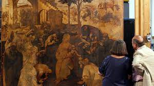 L'adoration des mages thème religieux léonardo di ser piero da vinci (léonard de vinci) dimensions : Leonard De Vinci Ne Peignait Pas Seul Radio Canada Ca