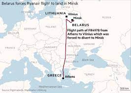 Media caption ryanair boss michael o'leary claims there. Belarus Arrests Activist After Forcing Ryanair Flight To Land In Minsk Financial Times