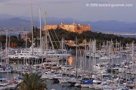 Antibes View Of The Fort Carre In The Evening The Marina Is Largest Yachting Harbour In Europe Antibes Antibes France France