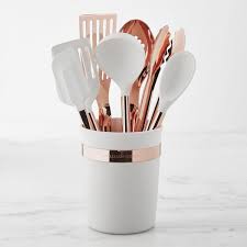 Ultimate Copper Utensils Set Of 8 264 Copper Kitchen Accessories Rose Gold Kitchen Gold Kitchen
