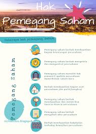 Jika anda membeli sebuah saham. Ini 7 Hak Pemegang Saham Perusahaan