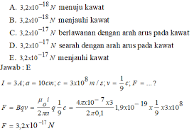Sebuah elektron bergerak dengan kecepatan 7 * 10 ^ 4. Destinasi Fisika Chapter 12 Induksi Magnetik
