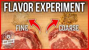 The secret to.a perfectly cooked steak is the steak seasoning, if assembled right. How To Season Steak Experiment Coarse Vs Fine Ground Seasoning