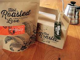 Hot Roasted Love Die Kleine Rostmanufaktur Kaffeeverpackung Verpackungsdesign Kaffee Marken