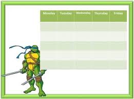 Free Printable Ninja Turtles Reward Charts Free Printable