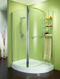 Consider adding a skylight, window or additional lighting fixtures to visually enlarge a small bathroom. Bathroom Shower Stalls Shower Stall Corner Shower