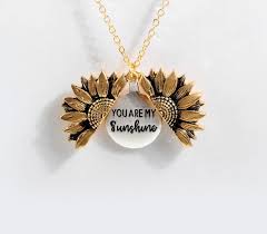 A personally crafted gift speaks volumes about how much you care. This Sunflower Necklace Is The Perfect Gift For Your Girlfriend