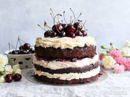 Low Carb Black Forest Chocolate Cake Low Carb Cake Low Carb Desserts Low Carb Sweets