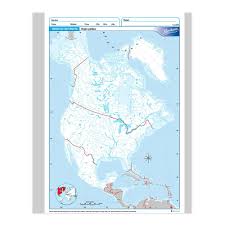 América del norte es un continente en el hemisferio occidental de la tierra. Mapa Rivadavia America Del Norte Politico Oficio Block De 20 Mapas Mis Utiles