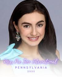Meet Miss Pre Teen Pennsylvania International 2025
