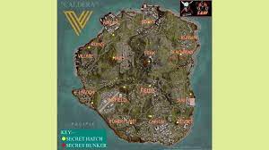 Map Of All Bunkers In Warzone Warzone Bunker Locations Hatch Locations And More The Loadout