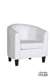 White Tub Chairs Available For Hire For Your Wedding Conference Party Or Event Browse Our Selection Of Chairs And Furni Dining Room Chairs Chair Cool Chairs