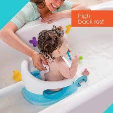 The aquababy bath ring holds baby while letting him free in his movements. Amazon Com Summer My Bath Seat Aqua Baby Bathtub Seat For Sit Up Bathing Provides Backrest Support And Suction Cups For Stability This Baby Bathtub Is Easy To Set Up Remove And