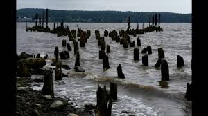 Hudson River Tide Piermont Ny Youtube