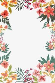 Millions Of Png Images Backgrounds And Vectors For Free Download Pngtree Flower Border Floral Border Design Flower Drawing
