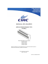 See more of aircon service: Manual De Usuario De Equipo Ciac Naturaleza Science
