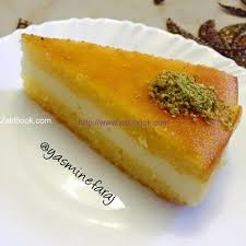 أنجح طريقة للبسبوسة بالقشطة زاكي food desserts ramadan recipes