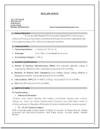 3 Year Experience Resume Format Resume Templates Resume Format Resume Format In Word Resume Format Download