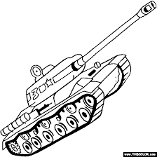 Free printable tank coloring pages for kids that you can print out and color. Tanks Online Coloring Pages