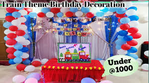 Check spelling or type a new query. How To Decorate Home For Birthday Party Birthday Decoration Idea Diy Train Theme Party Decoration Youtube