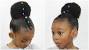 Braided Little Black Girl Bun Hairstyles