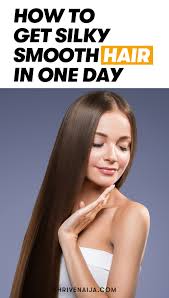 The natural oils in your hair are what helps to keep it strong and healthy, but those oils even if you are not a child, children or baby shampoos can be quite effective in maintaining silkiness and using a minimum number of ingredients. How To Get Silky Smooth Hair In One Day Based On Research Thrivenaija