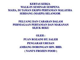 Membantu dalam pengabdian dan menjaga lingkungan. Ppt Peluang Dan Cabaran Dalam Perniagaan Pertanian Dan Makanan Sejuk Beku Oleh Powerpoint Presentation Id 4892343