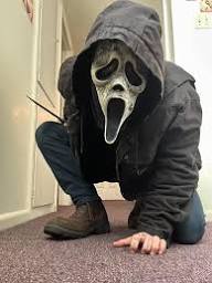 Who said Ghostface couldn't be a cutie and a goofball?😏🥰🖤😈 #juggalo  #hippie #witch #ghostface #scream