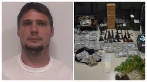 Lexington man found with 32 pounds of marijuana, multiple weapons and  thousands of rounds of ammunition