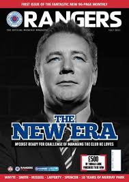 Rangers Monthly: Issue 1, July 2011 by Gareth Neil Design