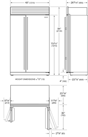 Our fridge size guide will show you how to measure for the best fit. Bi 48s S Specification Manuals Sub Zero Appliances