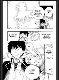 Blue Ao No Exorcist Manga My Babies Falling In Love 3 Blue Exorcist Anime Blue Exorcist Rin Rin And Shiemi