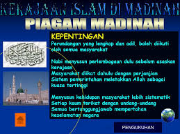 Senibina islam awal dipengaruhi oleh romawi, byzantine, persia. Kerajaan Islam Di Madinah Ppt Download