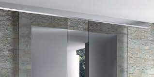 Dans le magasin bricolage cdiscount bien sûr ! Rail K752 Pour Porte Coulissante Tout Verre Pose Au Plafond Eclisse France