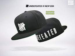 Undefeated Singapore Newera Flat Bill Hats Hats For Men Cap