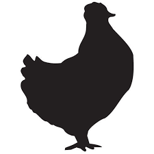 Pochoir Poule Gratuit A Imprimer Pochoir Pochoir Silhouette Pochoir A Imprimer