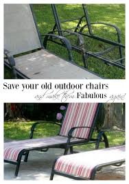 Recover Your Old Chaise Lounge Chairs Lounge Chair Outdoor Outdoor Chairs Diy Chair