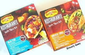 Baja fish tacos old el paso. Review Old El Paso Restaurante Chicken Tinga Soft Taco Kit Paperblog