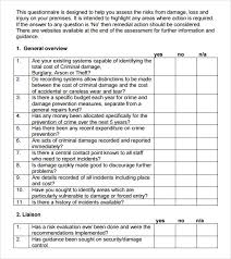 Comply with requirements from ccpa, gdpr, caloppa, coppa, google analytics & adsense and many others. Free 12 Sample Security Risk Assessment Templates In Pdf Ms Word Excel
