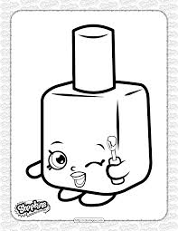 Set off fireworks to wish amer. Free Printable Shopkins Polly Polish Coloring Page