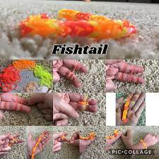 Rainbow Loom Fishtail Bracelet Rainbow Loom Rainbow Loom Fishtail Birthday Gifts For Teens