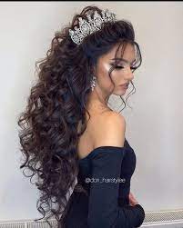 Pin By Xristina On My Sweet 15 Idea In 2020 Quince Hairstyles Long Hair Wedding Styles Wedding Hair Inspiration