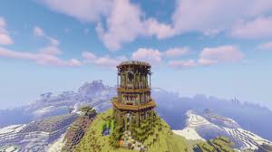 Minecraft build of a castle. Minecraft Tower Designs Reach For The Stars With Our Guide To The Best Tower Builds In Minecraft Pcgamesn